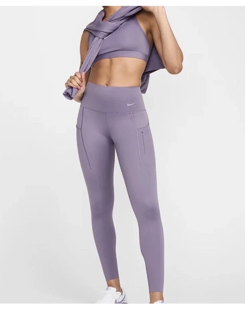 Nike Go Firm High-Waist Pocket Leggings Crop